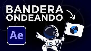 Cómo hacer una BANDERA ONDEANDO en After Effects | Tutorial básico