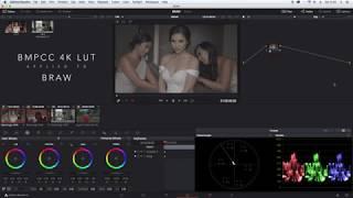 My BMPCC 4K Color Grade LUT Applied to BRAW - Davinci Resolve