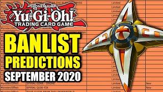 Yu-Gi-Oh! Banlist Predictions! September 2020!