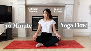 10 Minute Yoga Flow | Deep Stretching for Stiff Muscles