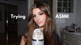 Brooke Monk tries ASMR *storytime + get to know me*