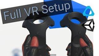 Unity HTC Vive Tutorial : How To Setup VR, Hand, Teleportation and Grabbing Object