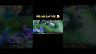 JULIAN SAVAGE #mobilelegends #julian #mlbb #mlbbcreatorcamp #mlbbshorts #mlbbindonesia #fyp #viral