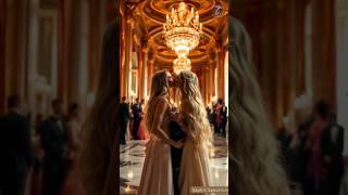 A Fairytale Wedding: Two Royal Brides Share a Magical Moment in a Palace 