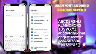 FONT IOS FOR ANDROID! MIUI 12 13 14