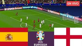 España vs Inglaterra EN VIVO. Finales Eurocopa 2024 Partido completo - Videojuegos de simulación