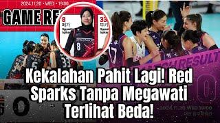 RED SPARKS KENAPA ? KALAH TELAK DARI PINK SPIDER DAN KHAWATIR KONDISI MEGAWATI PARA FANS