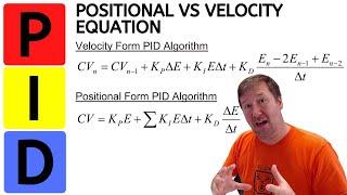 PID Velocity vs Positional Equation - Studio 5000 PIDE Instruction