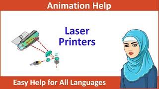 Laser Printer Simple but Knowledge full Animation Video (Output Devices)