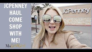 JCPenney Haul | Come Shopping With Me! | MsGoldgirl