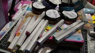 Huge Crafter's Companion  Spectrum Noir "Illustrator" Alcohol Ink Marker Haul & HSN Sale Info!