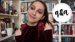 10k q&a // booktube advice, annotating, music & tv