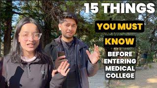 15 THINGS YOU MUST KNOW BEFORE ENTERING INTO MEDICAL COLLEGE || DOCTOR DARK & CAFFEINE