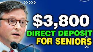 AMAZING UPDATE: House Just Release $3,800 Direct Deposit Payment for Social Security SSI, SSDI & VA