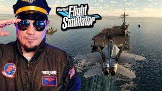 Wyląduj na LOTNISKOWSKI challenge! *top gun*  Microsoft Flight Simulator