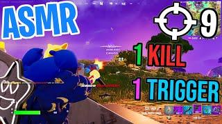 ASMR Gaming  Fortnite 1 Kill 1 Trigger Special Slumber Skin  Controller Sounds + Whispering 