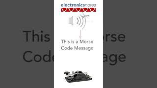 The Sound of Morse Code (with interference, noise & fading)