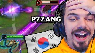 Teaching Geometry to The Best Yasuo in The World! | PzZZang VS Azzapp