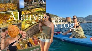 ALANYA’DA NELER YAPTIK?| Kızlarla Dolu Dolu Bir Gün,Ev Turu,Kahvaltı Mekanları,VLOG