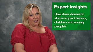 How does domestic abuse impact babies, children and young people?