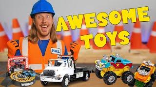 Awesome Toys | Toy Trucks and Pretend Play with Handyman Hal