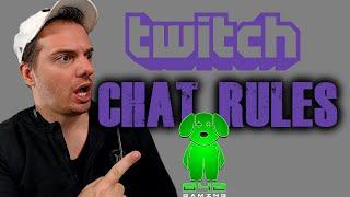 How to change your chat rules on Twitch