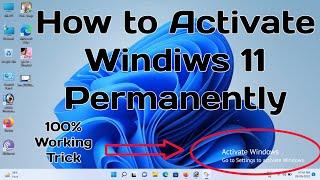 How To Activate Windows 11 Permanently For Free 2022  without any Software