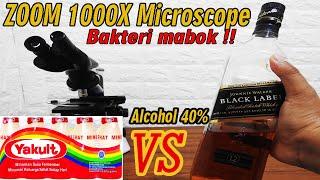 ZOOM 1000X : BLACK LABEL VS YAKULT, BAKTERI AUTO MABOK !!!