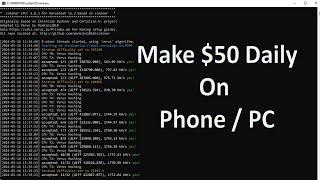 Make $50 Daily: How to Mine Verus Coin on Labtop and Android Phones