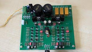 Accuphase C3850 clone class A Pre Amp Kit. Evaluation and Test.