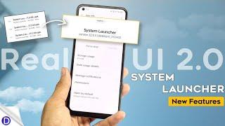 Realme System Launcher New Update (12.1.00) | New Features Android 11 | New UI | realme UI 2.0 