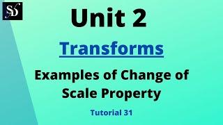 Examples of Change of Scale Property | Engineering M3 | Z-Transform | Tutorial 31