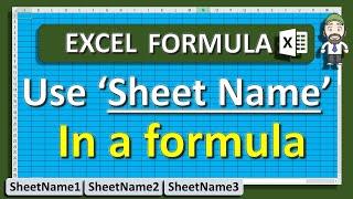 Indirect Function - Use Sheet name from Cell Reference