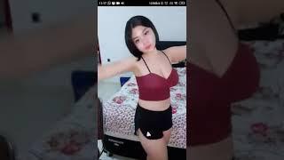 bigo live || baby feriosa Mantul pke tangtop merah