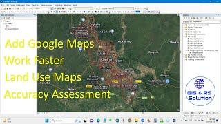 Adding Google Earth Satellite Image/Google Maps and Work Faster in ArcGIS