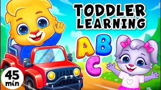 Toddler Learning Counting, Shapes, ABC, First Words For Kids, Toddler Videos & Baby Songs With Lucas