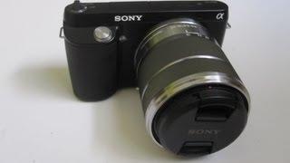 Sony Nex F3 Unboxing