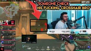 Tarik Reacts to the Most ILLEGAL Crosshair in Valorant | VCT LOCK//IN