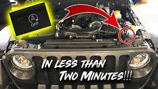 How To Disable Auto Start/Stop For Good On Your Wrangler JL!!