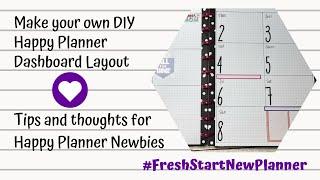 DIY Dashboard Layout| Collab w/ Shary | #FreshStartNewPlanner for 2020