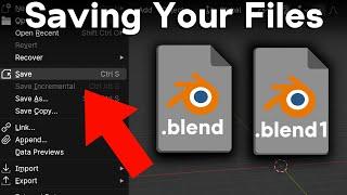 Understanding .Blend1 Files and Incremental Saves in Blender