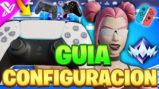 MEJOR CONFIGURACION MANDO/CONSOLA + Guía de Sensibilidad FORTNITE PS4-PS5-XBOX-NINTENDO