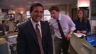 The Office - Jim Saves Pam From Michael