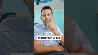 What To Do In Motherson Share | SK Stock Talks | #sharemarket #shorts #investing