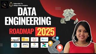 Data Engineering Roadmap 2025 | Easiest Roadmap | 10X Your Salary | Become Top 1% Data Engineer