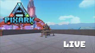 Let's build a PvP worthy base | Pixark Skyward DLC LIVE