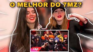 REAGINDO ao RAP DA AKATSUKI (Naruto) - OS NINJAS MAIS PROCURADOS DO MUNDO | 7 Minutoz | CK Animes