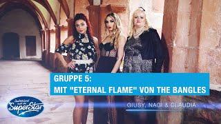 Gruppe 5: Claudia, Giuseppina & Nagihan mit "Eternal Flame" von The Bangles | DSDS 2021