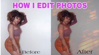 how to edit Instagram pictures/Golden hour edit/Palesa Kekana