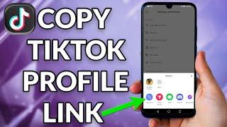 How To Copy TikTok Profile Link